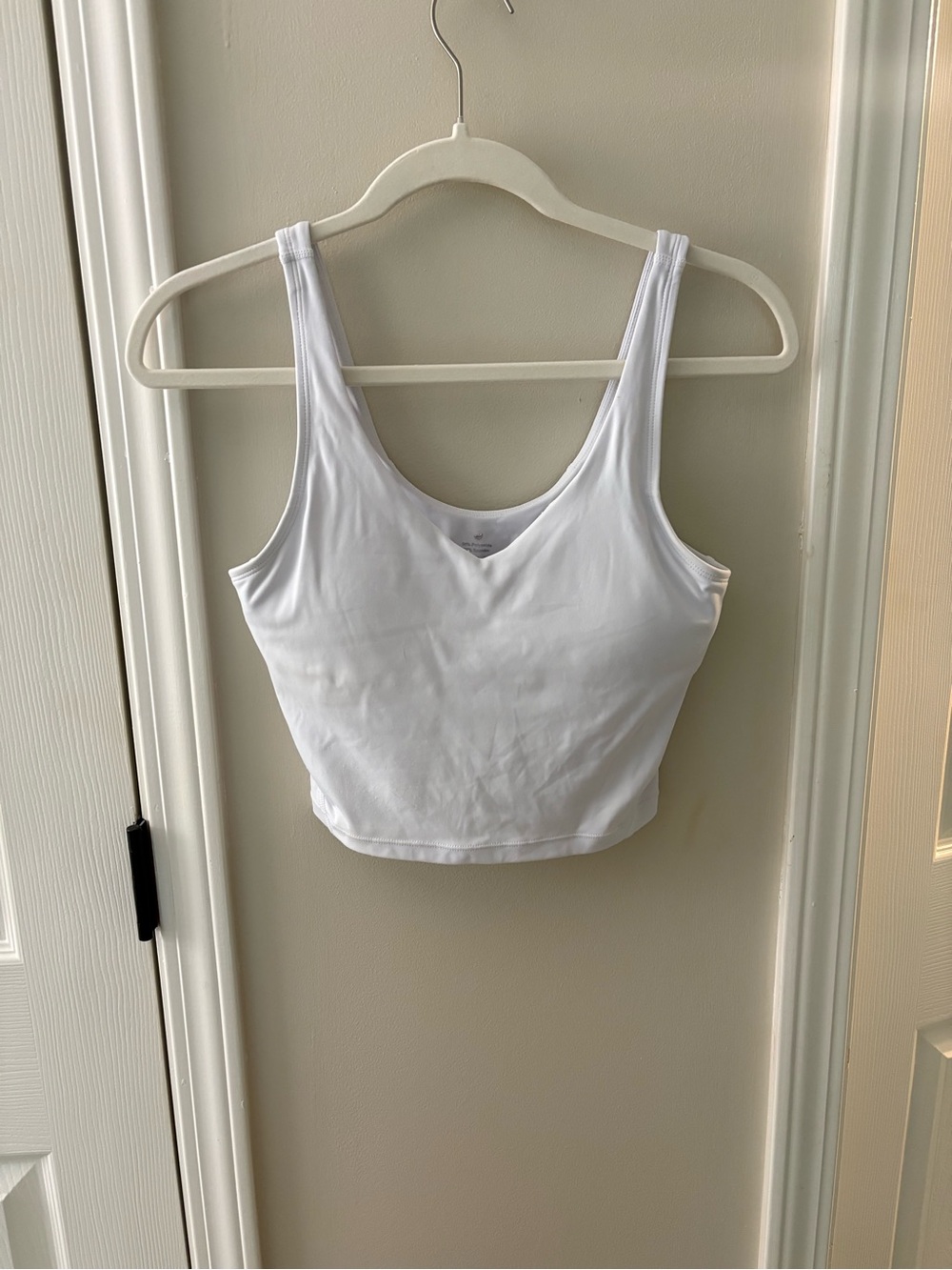 The Gym People White Athletic Tank